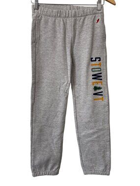 League 91 Sweatpants Medium Youth Essential Pant Kids Stowe Vermont Relaxed NEW